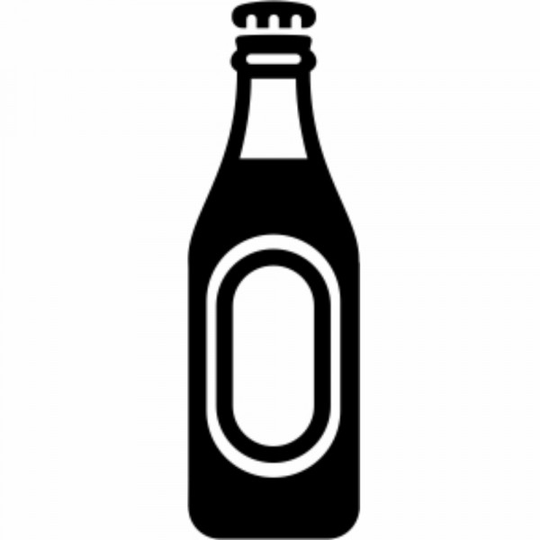 Beer Bottle Loyalty Card Stamp - 11x11mm