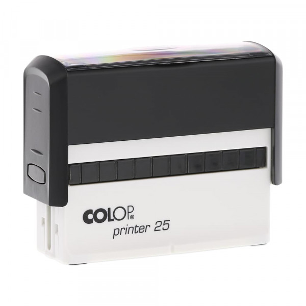 Colop Printer 25 Custom Stamp - Personalise up to 4 lines of text - (73x13mm)