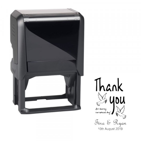 Thank You Wedding Stamp Trodat 4927