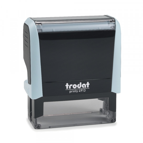 Trodat Printy 4913 Pastel D.I.Y Custom Stamp | Self Inking Stamp | Size 57 x 21mm - 6 Lines