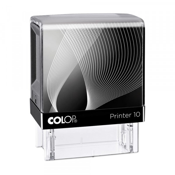 Colop Printer 10 Custom Stamp - Personalise up to 2 lines of text - (27x10mm)