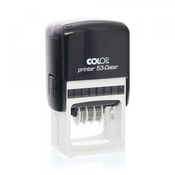 Colop Printer 53 Dater Stamp – 45 x 30 mm, Customisable with 2+2 Lines