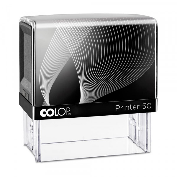 Colop Printer 50 Custom Stamp - Personalise up to 7 lines of text - (69x30mm)