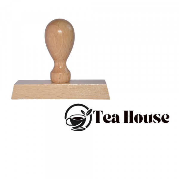 RS22 - Traditional Rubber Stamp 150 x 50mm