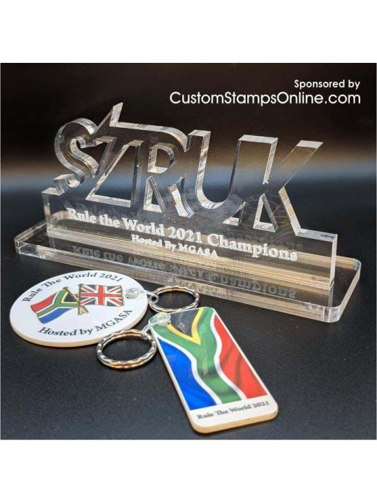 Custom Stamps Online partnered up with STRUK Events Ltd