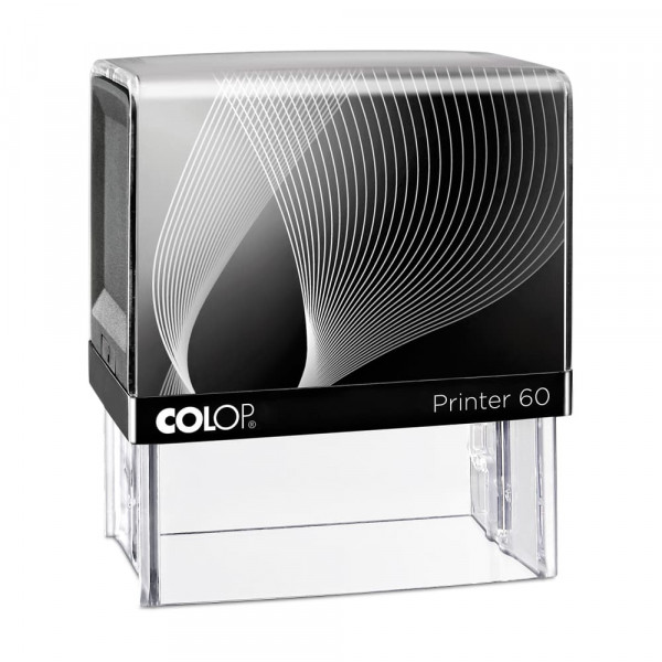 Colop Printer 60 Custom Stamp - Personalise up to 8 lines of text - (76x37mm)