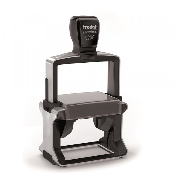 Trodat Self-inking Professional 5208 | Logo & Address Stamp | 65 x 44 mm - 10 lines