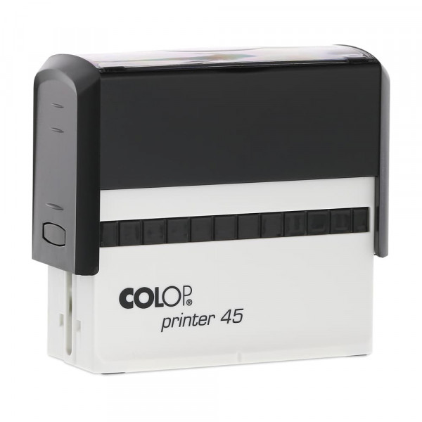 Colop Printer 45 Custom Stamp - Personalise up to 6 lines of text - (80x23mm)