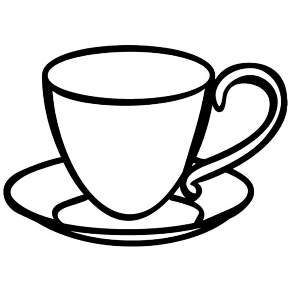 Cup and Saucer Loyalty Stamp