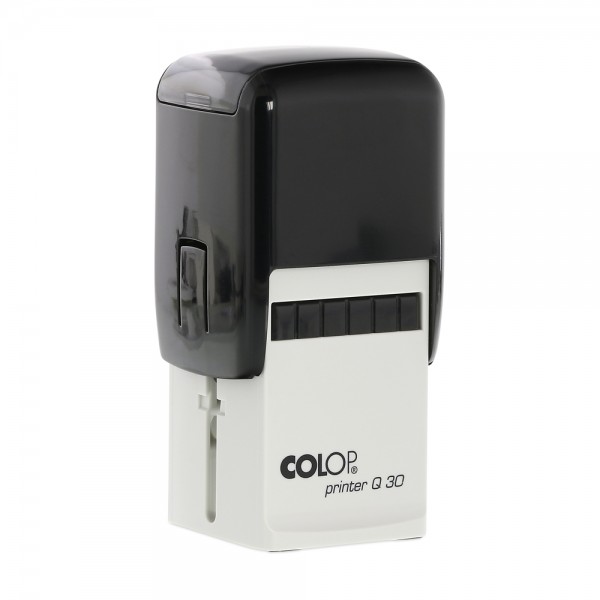 Colop Printer Q30 Custom Stamp - Personalise up to 6 lines of text - (31x31mm)