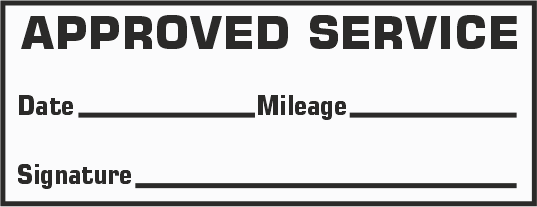 Approved Service Self Inking Stamp - Max 2