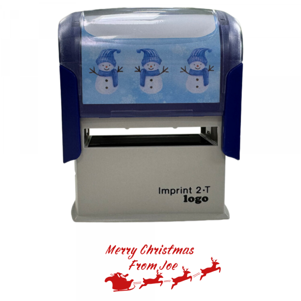 Customisable Christmas Card Stamper