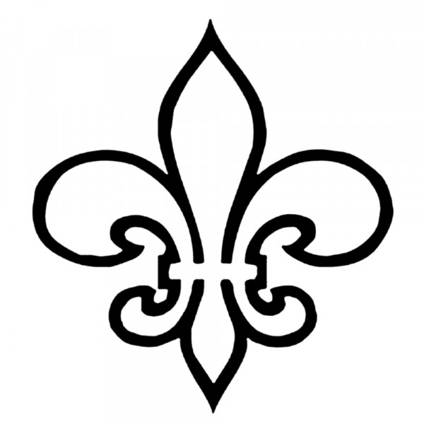 Fleur de Lis Loyalty Stamp