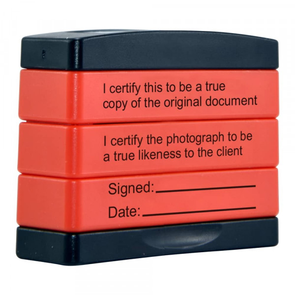 Certified True Copy &amp; True Likeness 3-in-1 STAMPSTACK