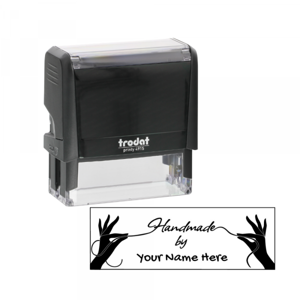 Trodat 4915 Customised Self-Inking Branding Stamp for Crafts