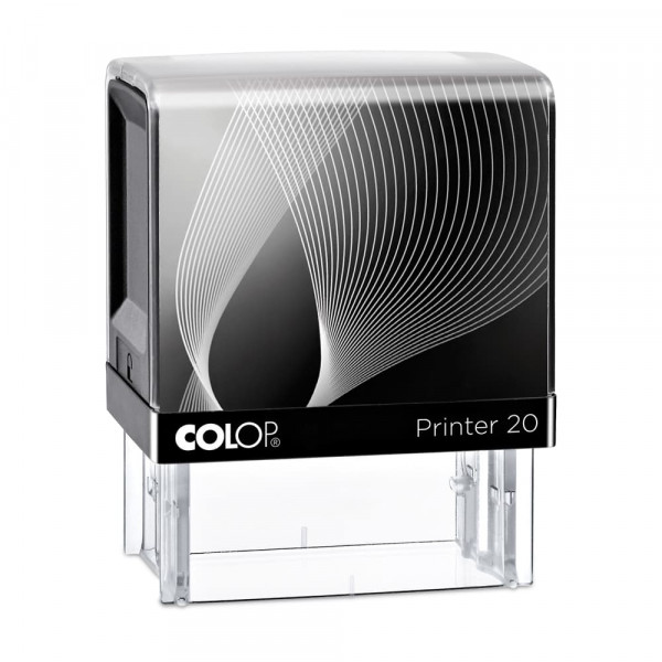 Colop Printer 20 Custom Stamp - Personalise up to 3 lines of text - (38x14mm)