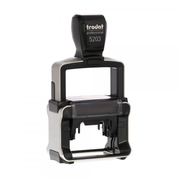 Trodat Self-inking Professional 5203 | Logo & Address Stamp | 47 x 26 mm - 6 lines